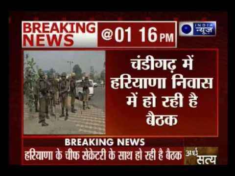 Haryana government meets Jat leaders over quota protests