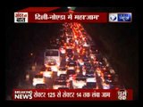 Andar Ki Baat: 5 km long jam in Delhi-NCR after a car was in flames near Noida Sector 15A