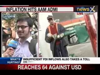 NewsX : Inflation hits common man