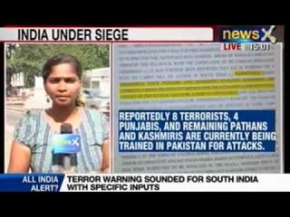 News X: Terror warning sounded for South India with specific inputs