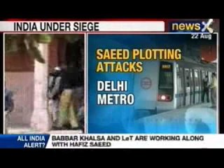 News X: Hafiz Saeed is planning another attack on Indian Soil
