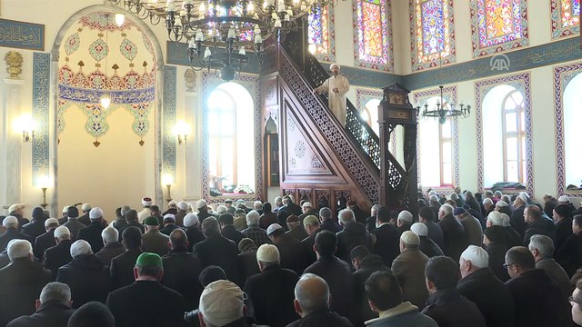 Diyanet İşleri Başkanı Prof. Dr. Erbaş cuma namazını kıldırdı - KOCAELİ