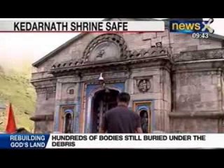 Uttarakhand News: Kedarnath Shrine stands in middle of nowhere as town washed off