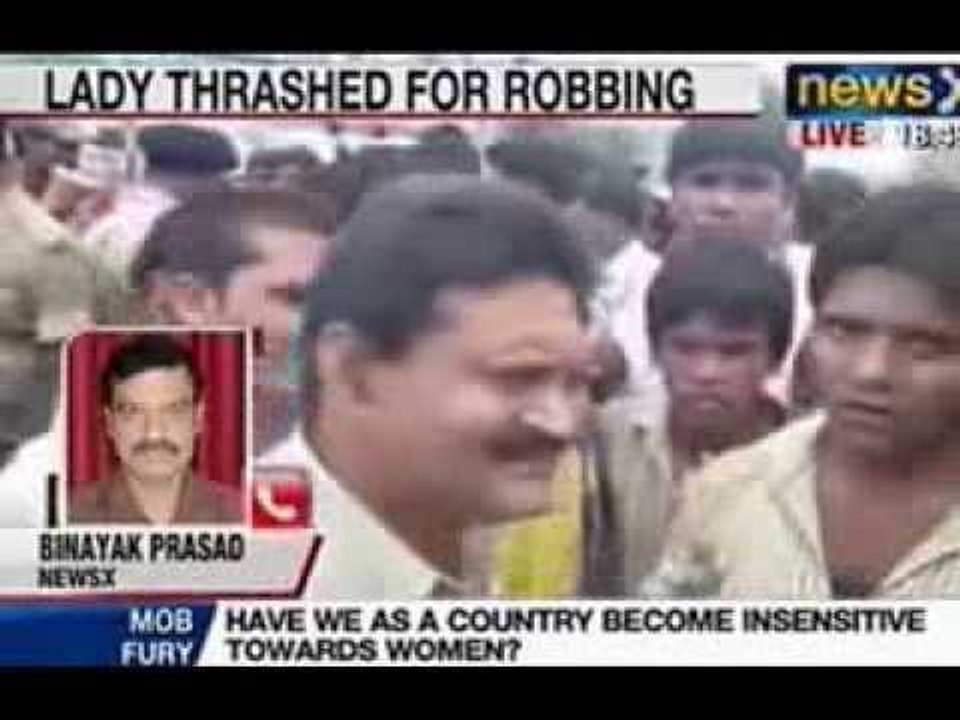 News X: 28 year woman beaten by public for thieving