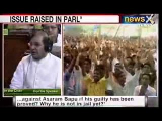 NewsX: Asaram bapu is ready to meet the Cops