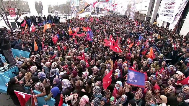 Cumhurbaşkanı Erdoğan: '31 Mart'ta, ya 'İstikrar sürsün Türkiye büyüsün' diyeceğiz ya da belirsizliklere kapı aralayacağız' - ARDAHAN