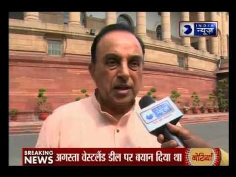 Subramanian Swamy targets Sonia Gandhi, Manmohan Singh and Ahmed Patel