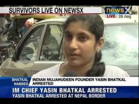 NewsX : Terror victims on Yasin Bhatkal