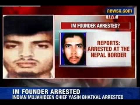 NewsX : Yasin Bhatkal, founder of Indian Mujahideen, arrested from Nepal border