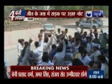 Aam Aadmi Party celebration on road : MCD Elections