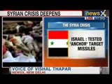 NewsX : Missiles launched towards Syria detected by Russian Radars