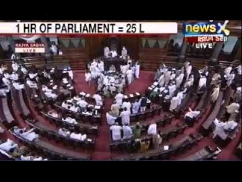 News X: Rajya Sabha disrupted over missing Coalgate files again