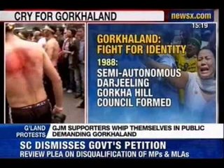 Video herunterladen: NewsX : Protestors out on street in Darjeeling for Gorkhaland