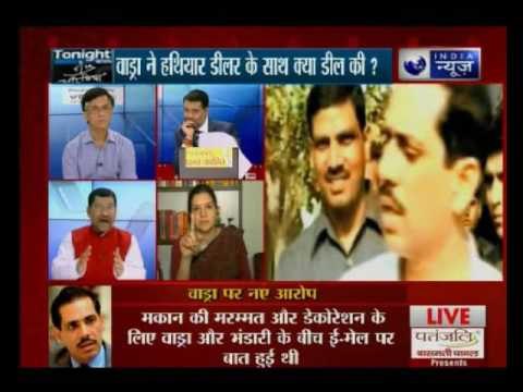 Tonight with Deepak Chaurasia: Did Robert Vadra had link with the defence dealer?