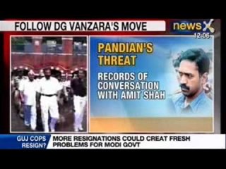 News X : More Gujarat Cops to follow DG Vanzara's move and resign?