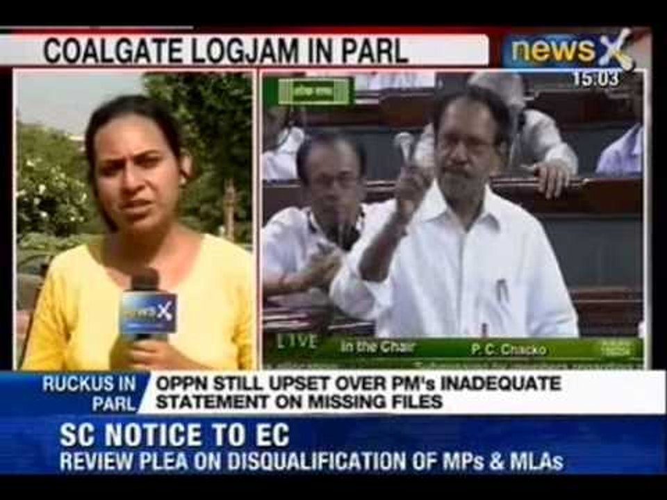 Coal Scandal India : Sushma Swaraj demands FIR, says files stolen not lost