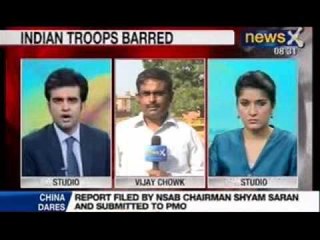 News X : Chinese People Liberation Army occupies 640 Km of Indian Territory