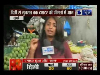 Tomatoes at Rs 100 per Kg from Delhi to Gujrat