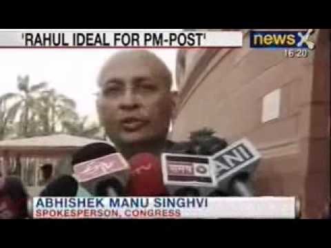 Rahul Gandhi for Prime Minister - BJP slams Manmohan Singh