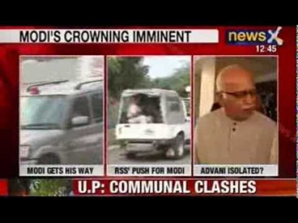 NewsX: Modi to be declared as BJP's PM candidate on his birthday