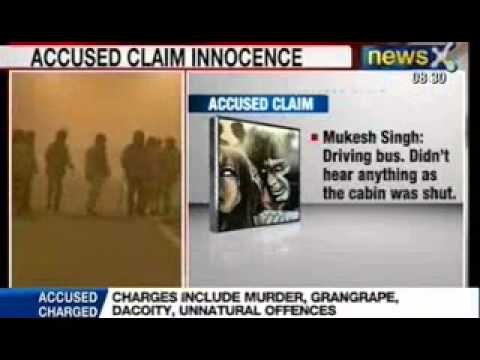 Delhi Gangrape Case : Multiple charges on 4 accused in Damini gangrape case