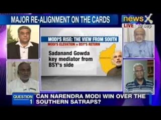NewsX Debate: Can Narendra Modi win over the southern satraps?