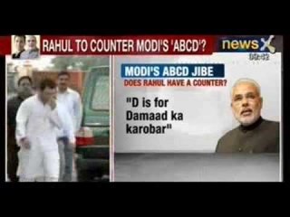 News X: Will Rahul Gandhi respond to Narendra Modi's "ABCD" remark through his jaipur rally