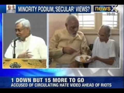 NewsX: Nitish Kumar dismisses the so-called wave claimed by BJP in favour of Narendra Modi