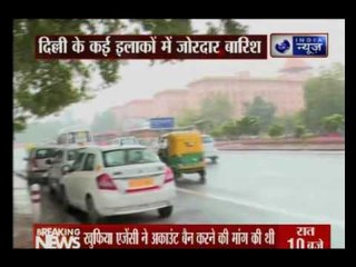 Monsoon Rain reliefs many areas of Delhi