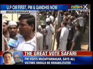News X: Political parties criticise Prime Minister's Muzaffarnagar visit, term it secular tourism