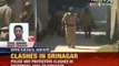 NewsX: Police and protesters clashed in Hyderpora area of Srinagar