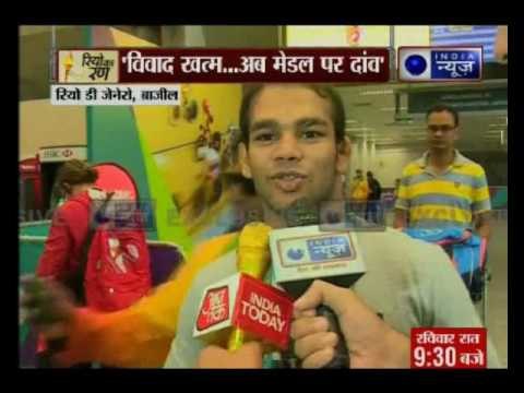 Rio 2016 Olympics: Narsingh Yadav lands in Rio, speaks to India News exclusively