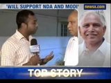 News X Exclusive: Yeddyurappa not to merge party with BJP, but will support Modi