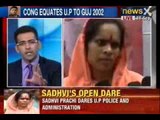 Muzaffarnagar Riots: Sadhvi Prachi dares Uttar Pradesh government to arrest her