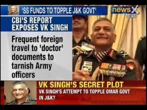 NewsX: Unit set up by V K Singh misused secret funds - Army inquiry