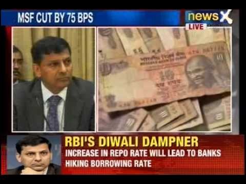 News X: RBI Governor Raghuram Rajan addresses press conference after policy declaration