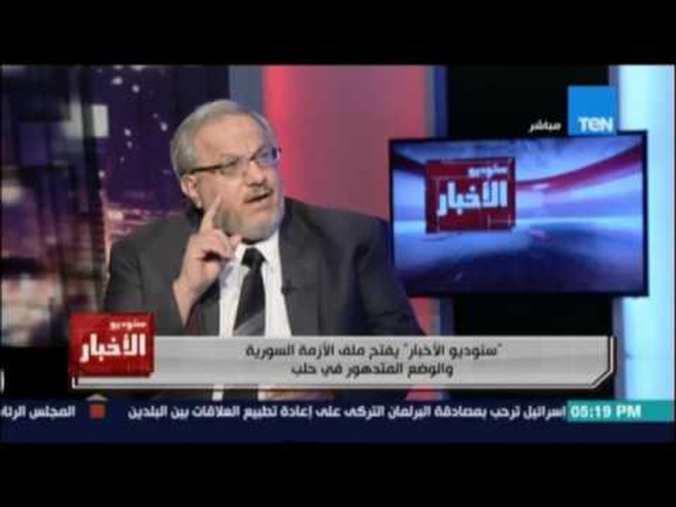 النجار: الجيش الحر لا يقصف المدنيين ولكنه الجيش النظامي والقوى الإرهابية