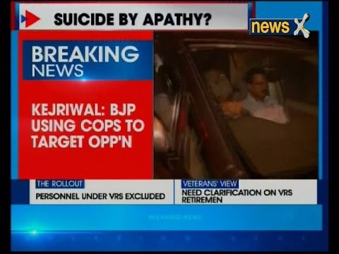 Delhi CM Arvind Kejriwal targets centre, says BJP using cops to target opposition