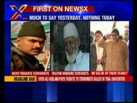 Ali Shah Geelani calls terrorists who were killed in J&K encounter 'martyrs'