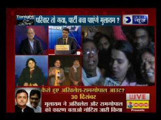 Tonight with Deepak Chaurasia: Supporters gather in front of CM’s residence cry ‘injustice’