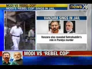 Modi's 'Rebel Cop': DG Vanzara is singing anti-Modi tunes in Sabarmati Jail.
