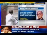NewsX: P Chidambaram trashes Modi's claims of growth during Vajpayee's Government