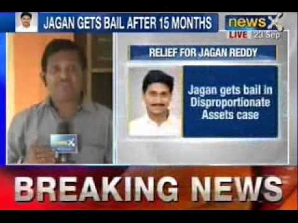 NewsX: CBI court granted bail to Jaganmohan Reddy on a personal bond of Rs. two lakh