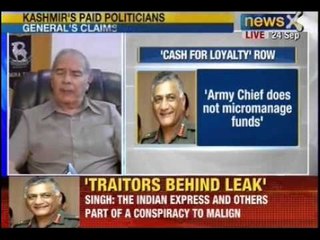 News X: Indian Army funds used for individual purposes or Lining pockets of Ministers