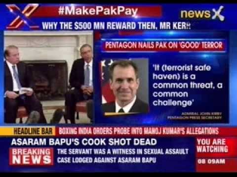 Pentagon voices concern over Pakistan's safe havens for terrorists