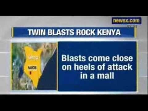 NewsX: Twin blasts rock Kenya. One killed, over three wounded by Blast