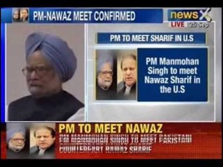 Breaking News : PM Manmohan Singh to meet Nawaz Sharif in U.S on 29th September