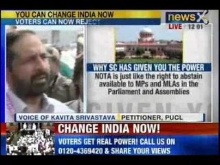 NewsX: Civil society welcomes Supreme Court judgement granting Right to reject voters