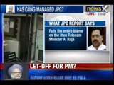 NewsX: JPC report on 2G scam adopted; gives clean chit to PM & Chidambaram