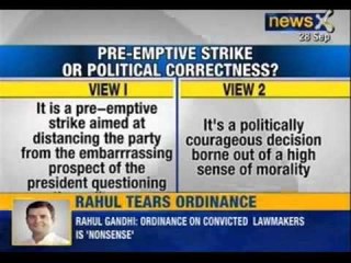 Ordinance Shielding Convicted Lawmakers: Rahul calls it 'nonsense'